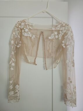 Sophia Tolli Embroidered Bridal Lace Topper